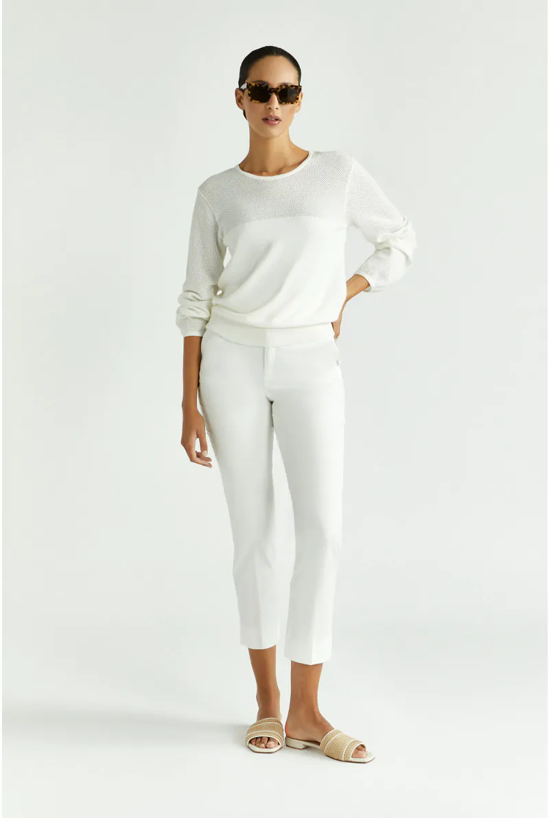 Xandres Pull Doux En Maille Ajourée 29233-01-1846