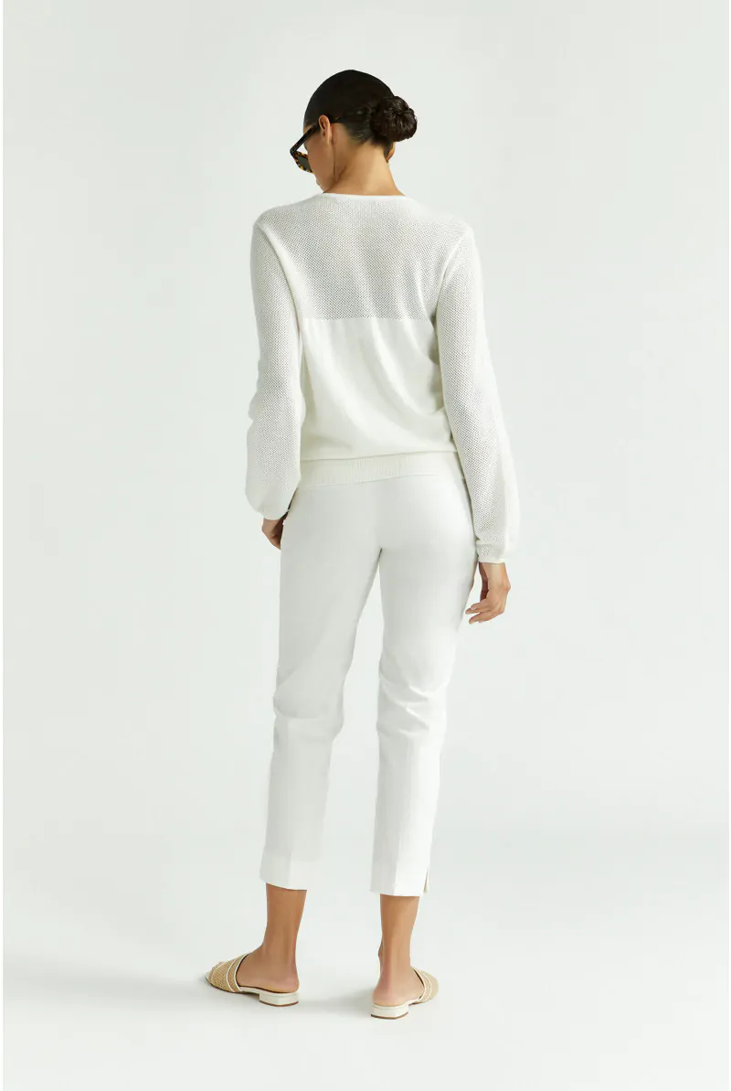 Xandres Pull Doux En Maille Ajourée 29233-01-1846