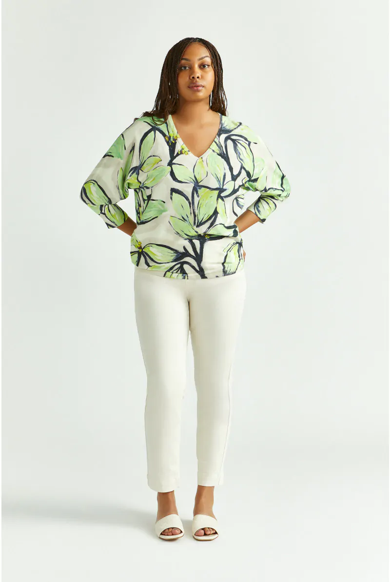 Xandres Pull En Coton à Motif Floral 29271-01-6595