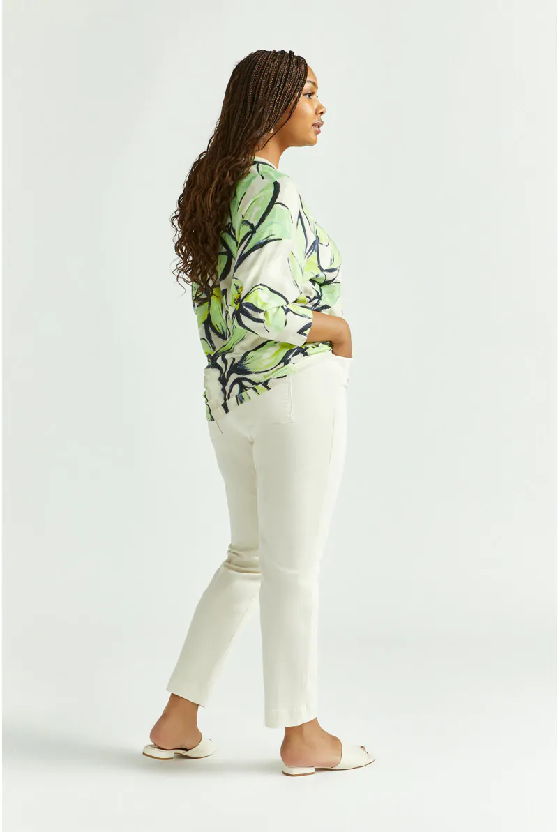 Xandres Pull En Coton à Motif Floral 29271-01-6595