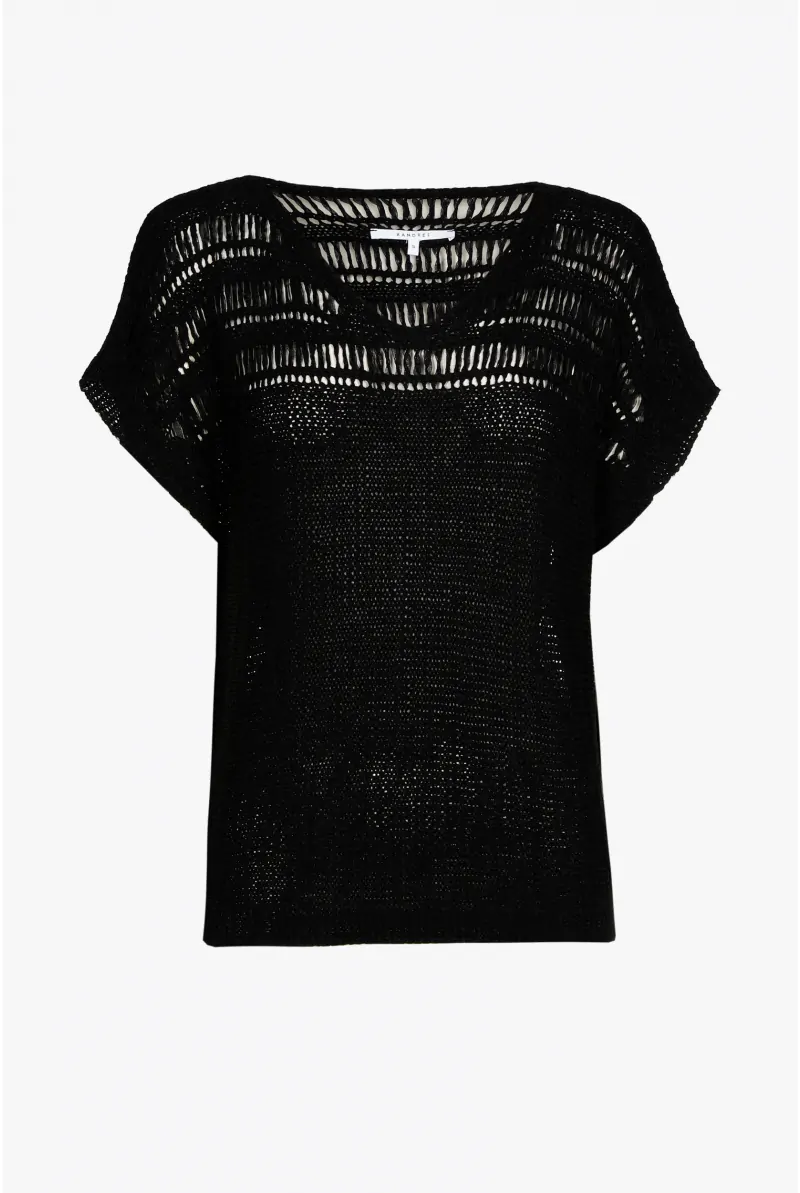 Xandres Pull En Maille Ajourée 29305-01-0041