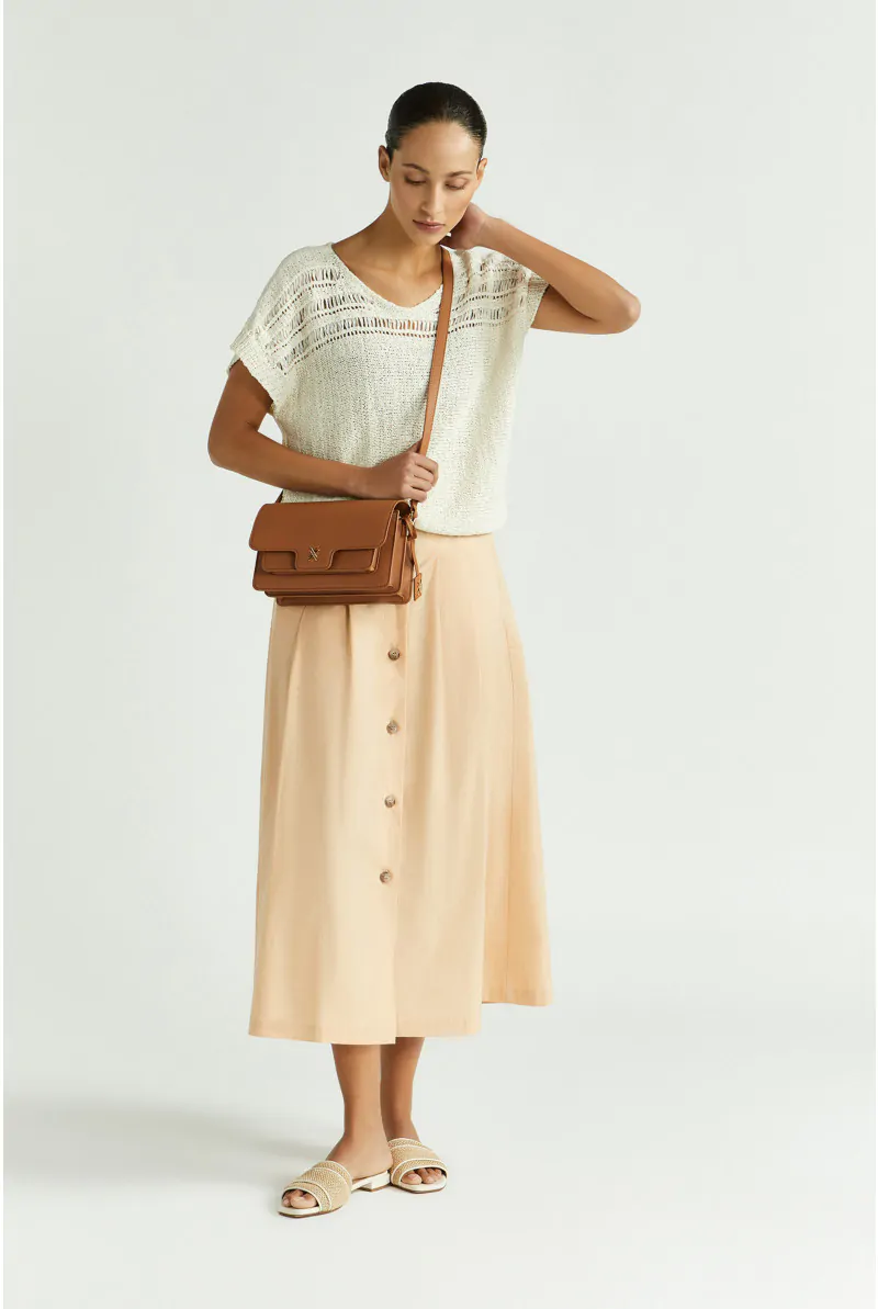 Xandres Pull En Maille Ajourée 29305-01-1841