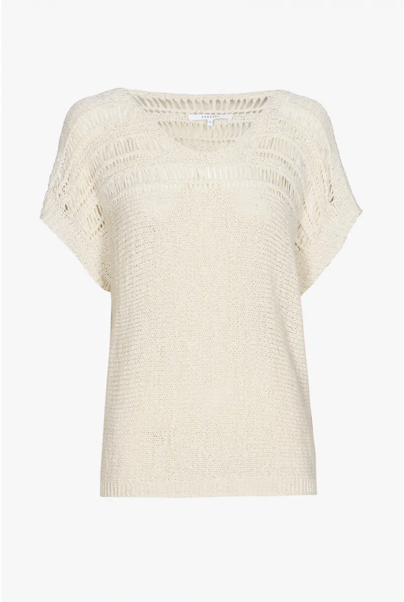 Xandres Pull En Maille Ajourée 29305-01-1841