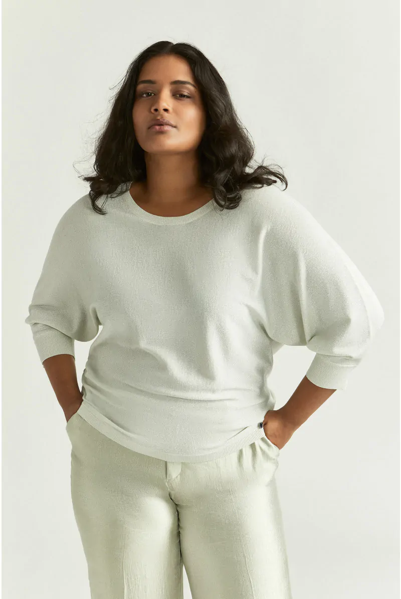 Xandres Pull Fluide En Lurex 29008-02-0305