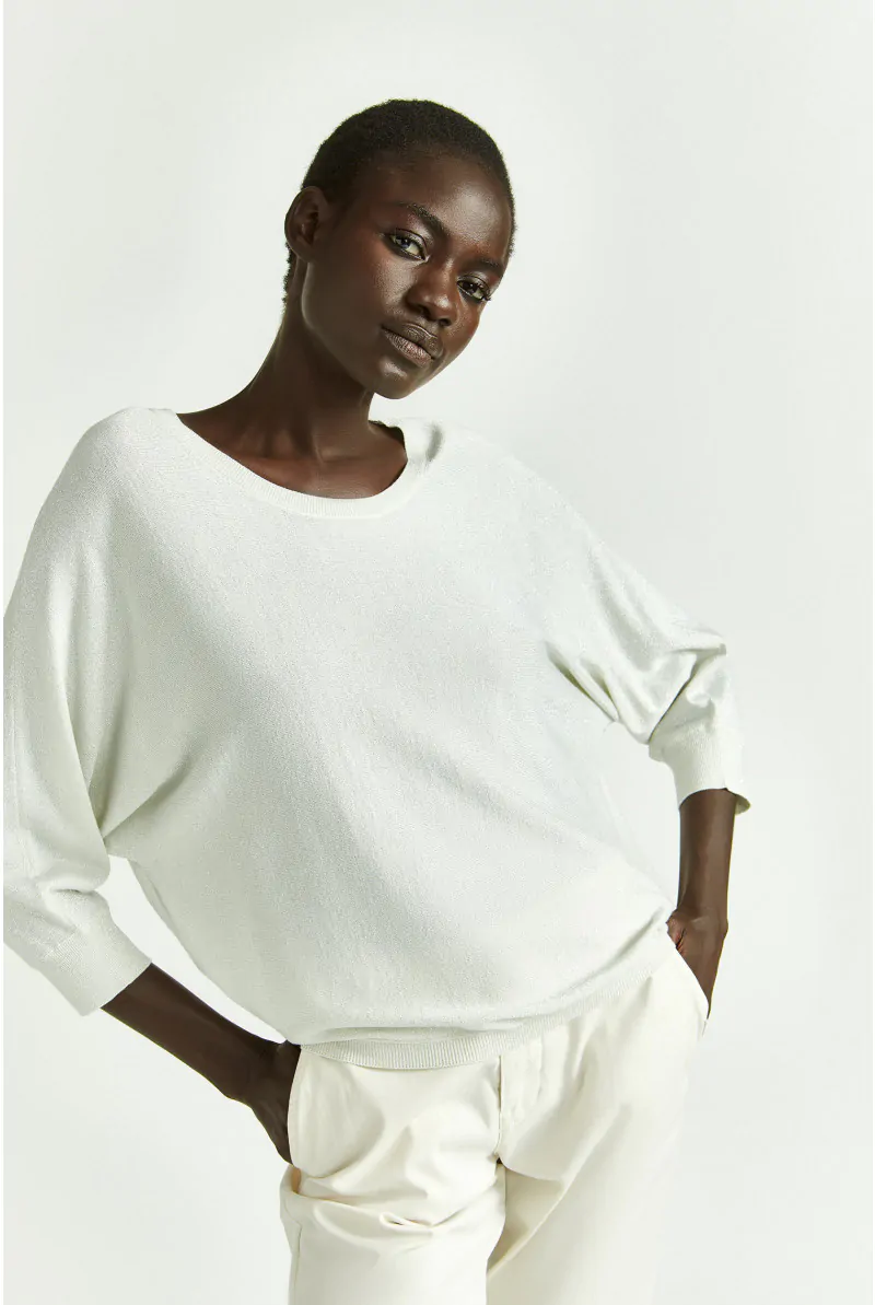 xandres Pull fluide en lurex 29008-02-0305