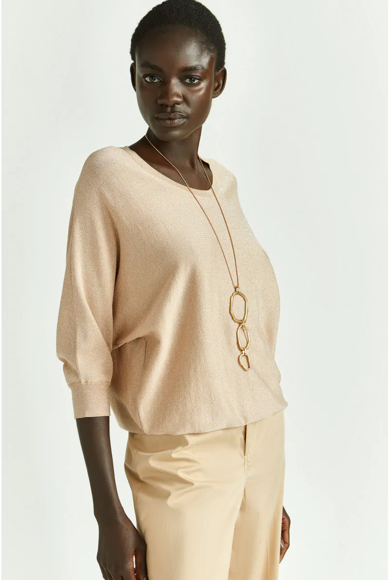 Xandres Pull Fluide En Lurex 29008-02-8375