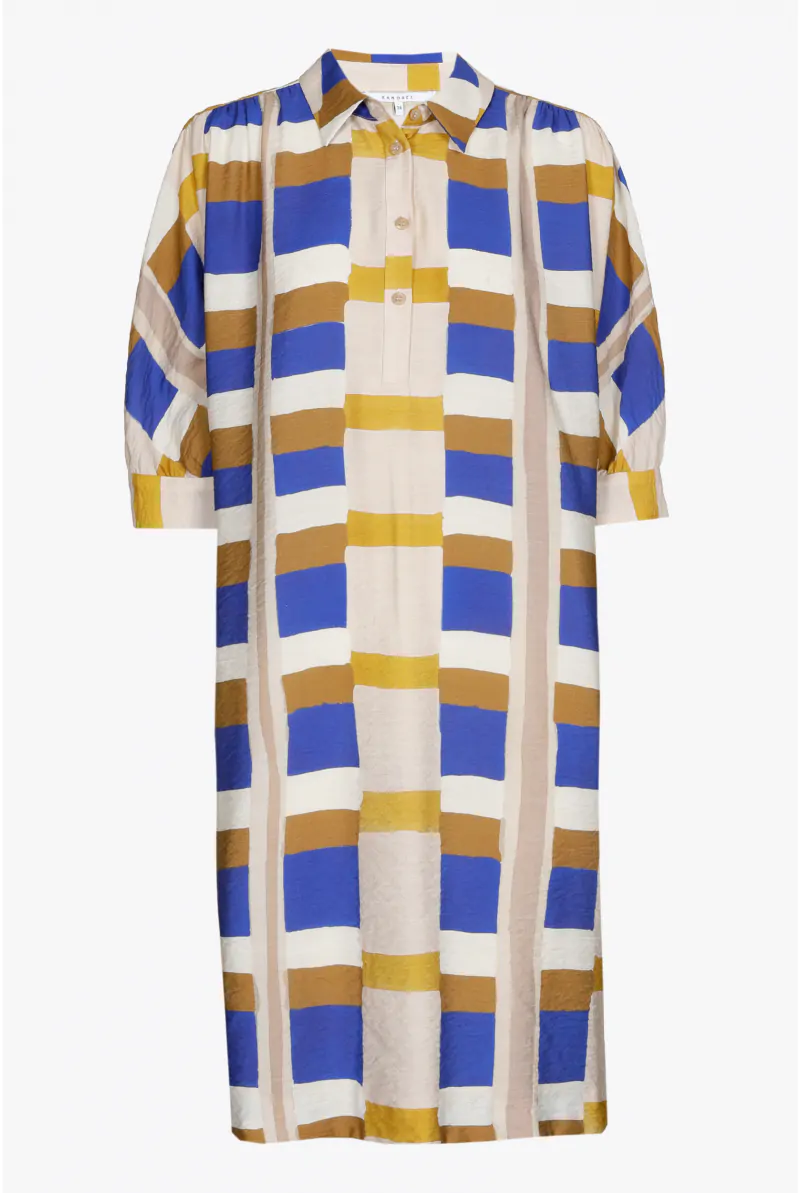 Xandres Robe à Motif Aquarelle 14315-02-5165