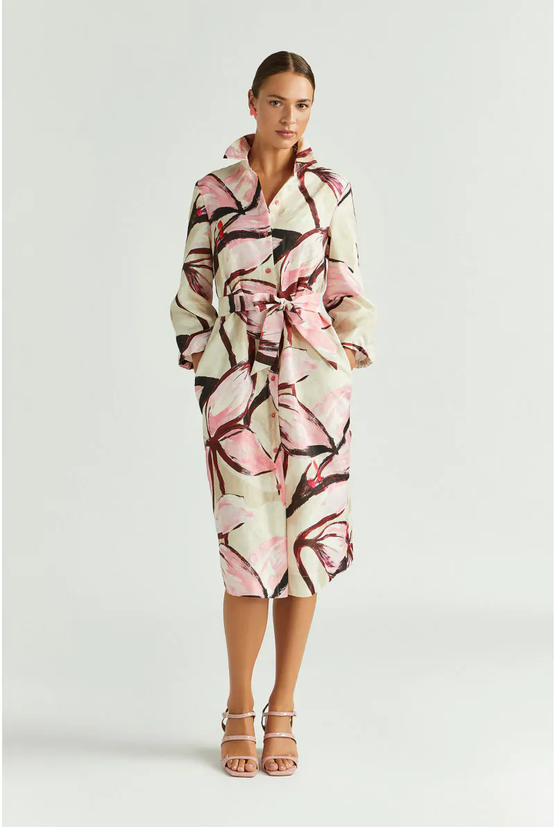 Xandres Robe à Motif Floral 14403-01-5116