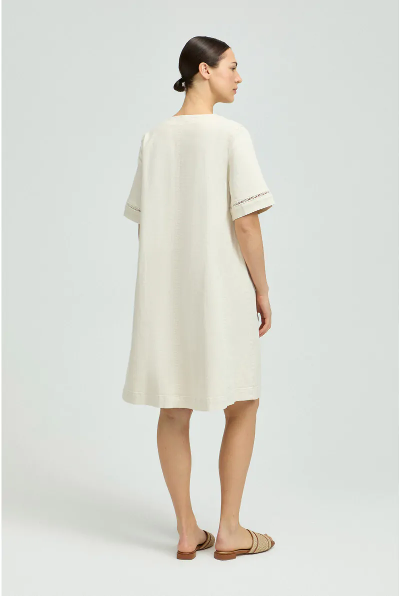 Xandres Robe Ample En Coton 61281-01-1840