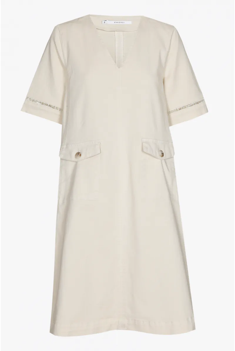 Xandres Robe Ample En Coton 61281-01-1840