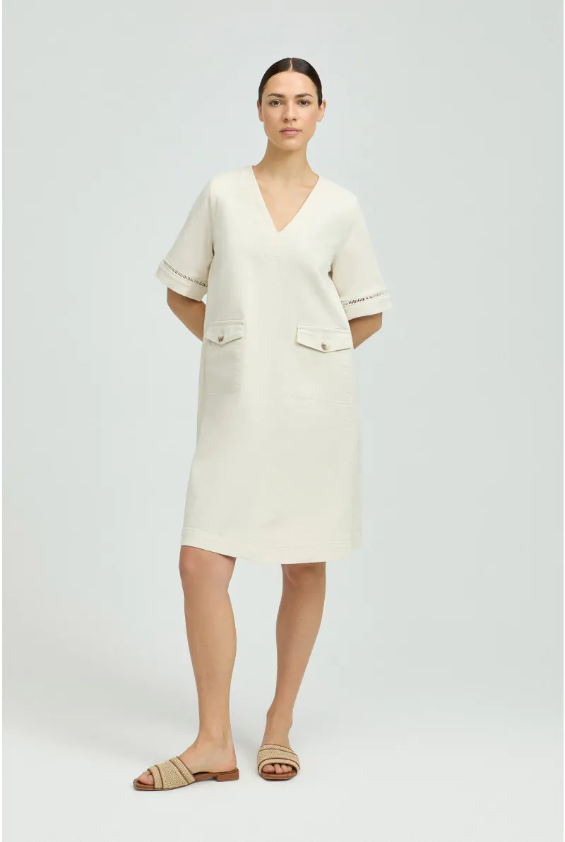 xandres Robe ample en coton 61281-01-1840