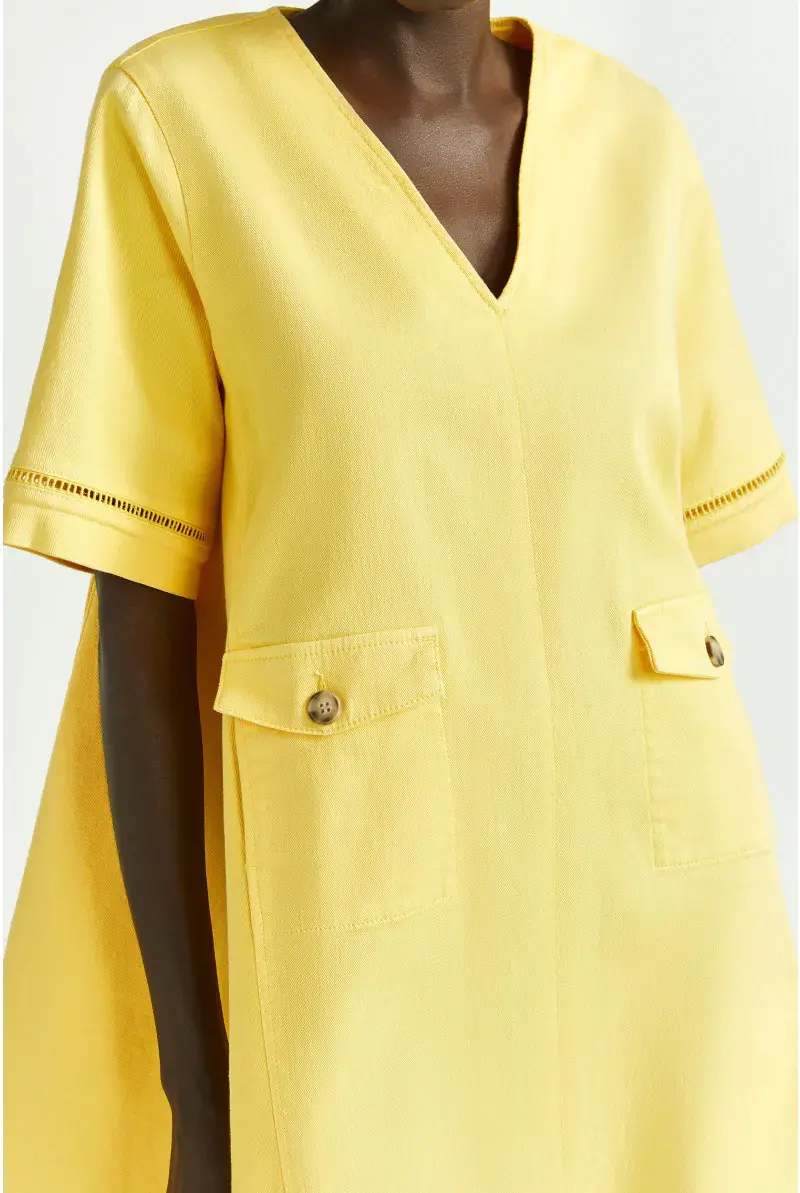 Xandres Robe Ample En Coton 61281-01-4010