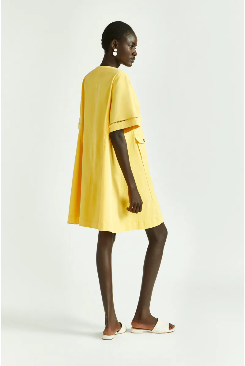 Xandres Robe Ample En Coton 61281-01-4010