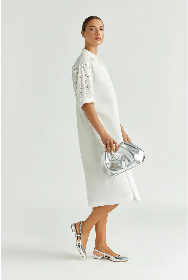 xandres Robe avec broderie anglaise 14431-01-1840