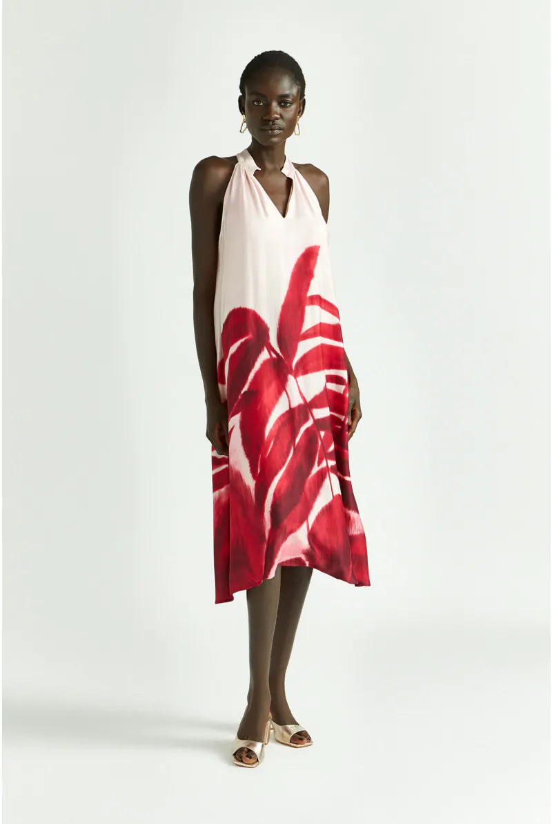 xandres Robe bain de soleil à motif 61299-01-2695