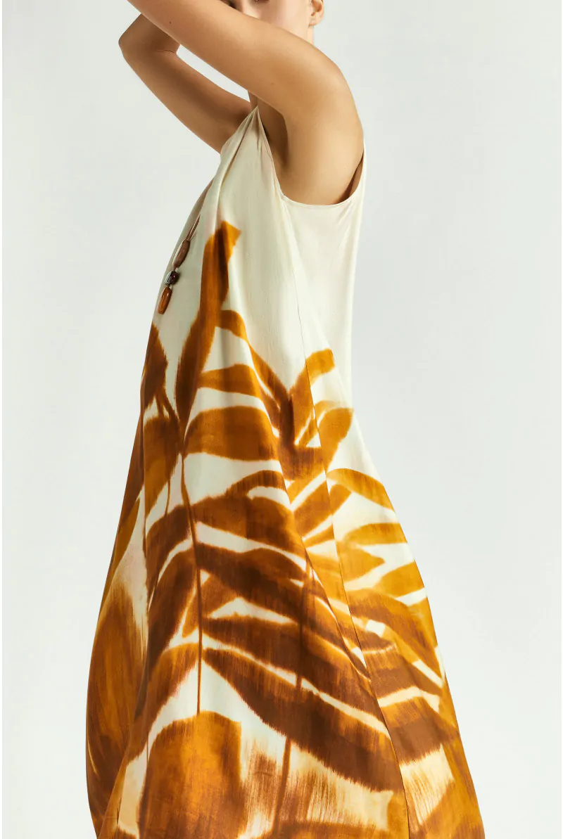 Xandres Robe Bain De Soleil à Motif 61299-01-2705