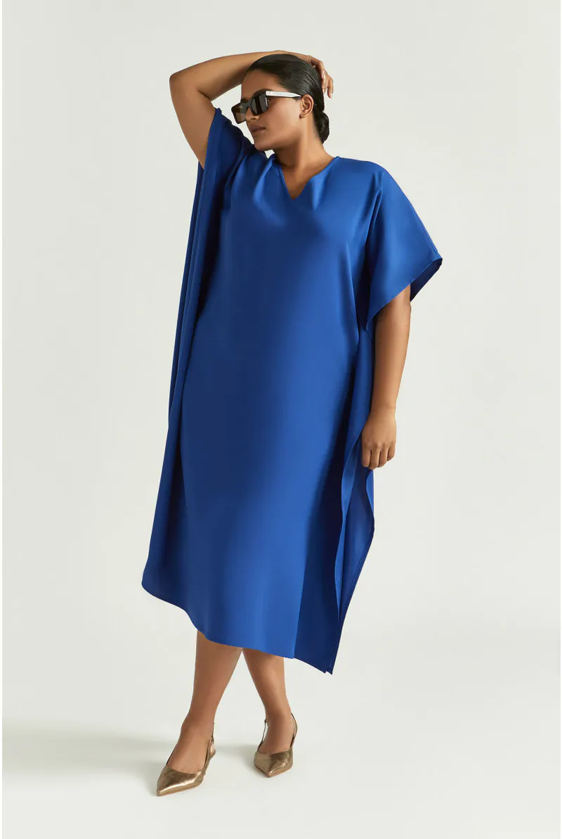 xandres Robe caftan à encolure en V 82027-01-5160