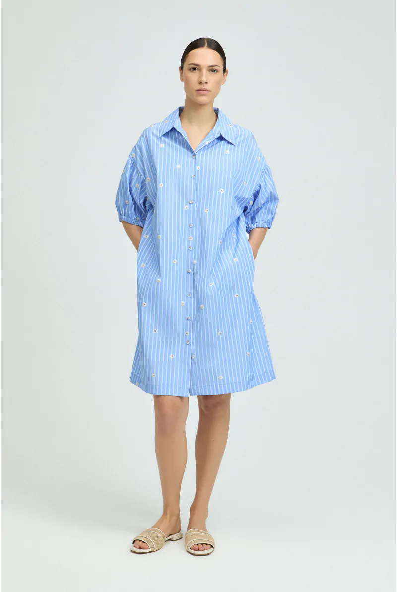 xandres Robe-chemise avec sequins 14507-01-2486