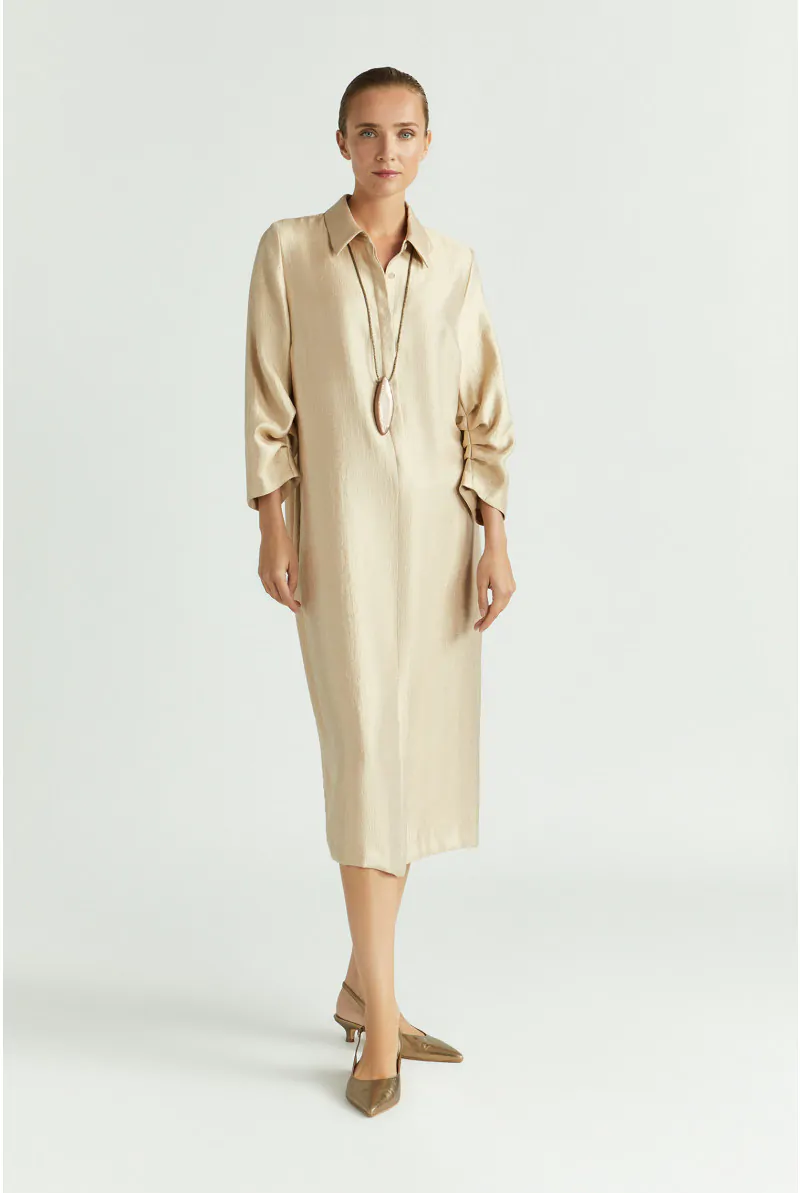 xandres Robe-chemise brillante 14381-01-8370