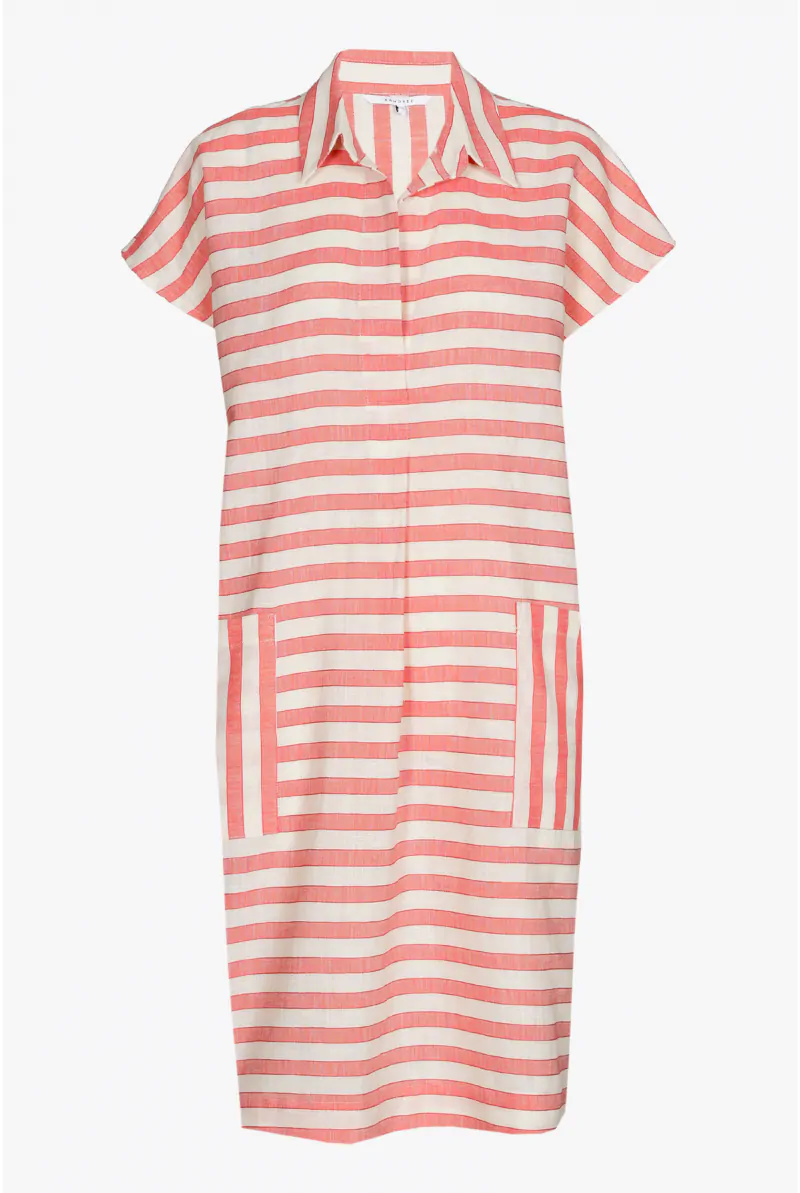 xandres Robe courte rayée 14423-01-2696