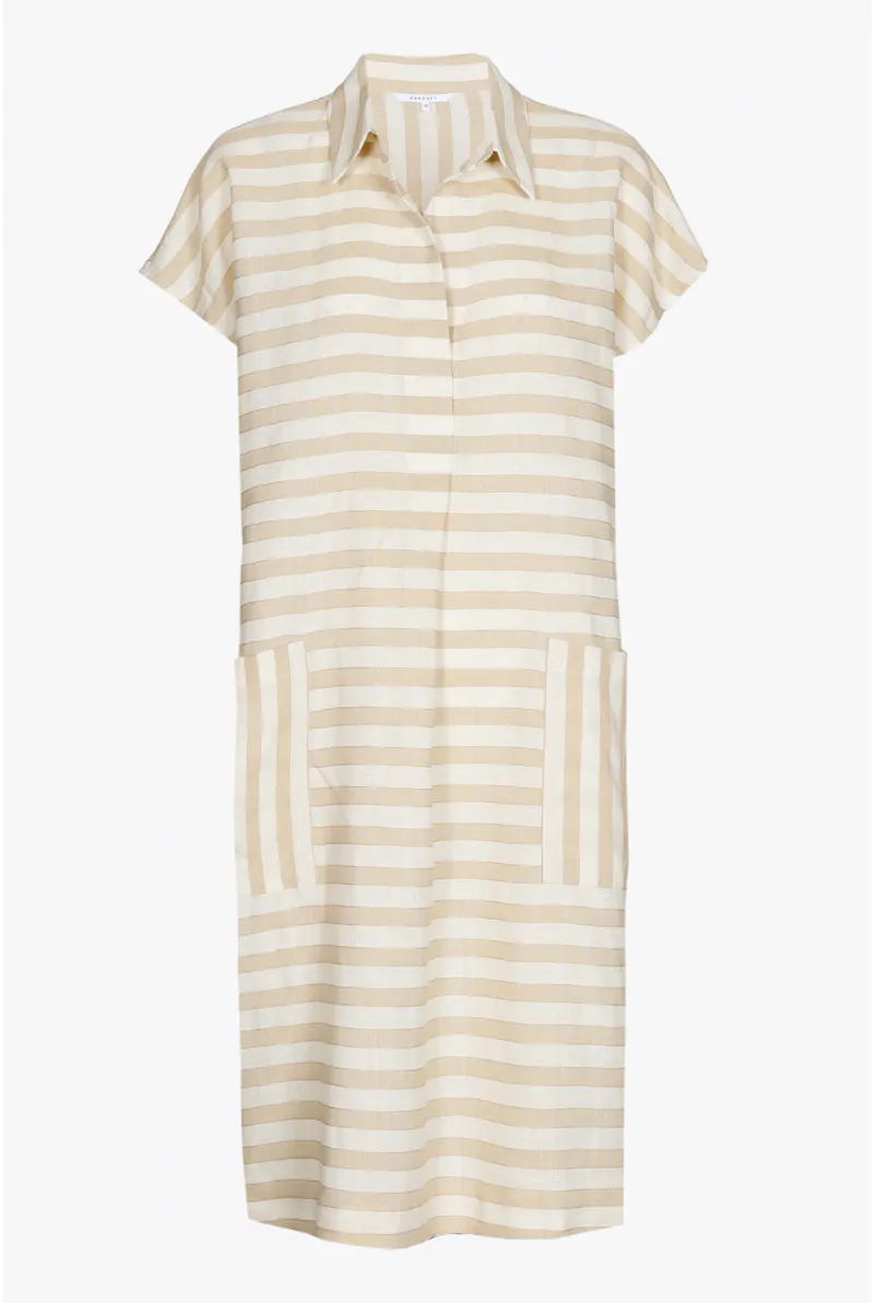 Xandres Robe Courte Rayée 14423-01-8375