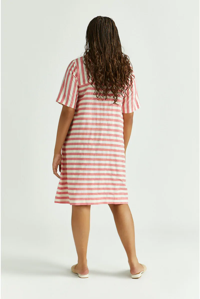 Xandres Robe Courte Rayée 82022-01-2696