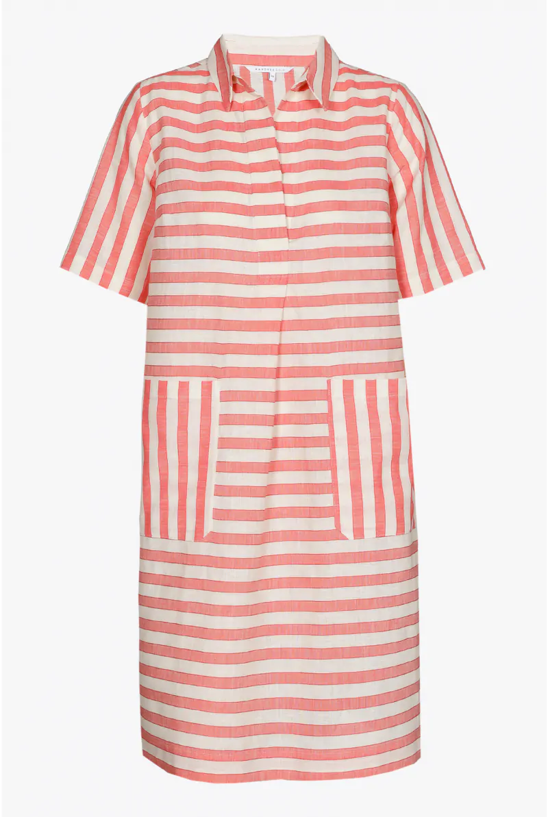 Xandres Robe Courte Rayée 82022-01-2696