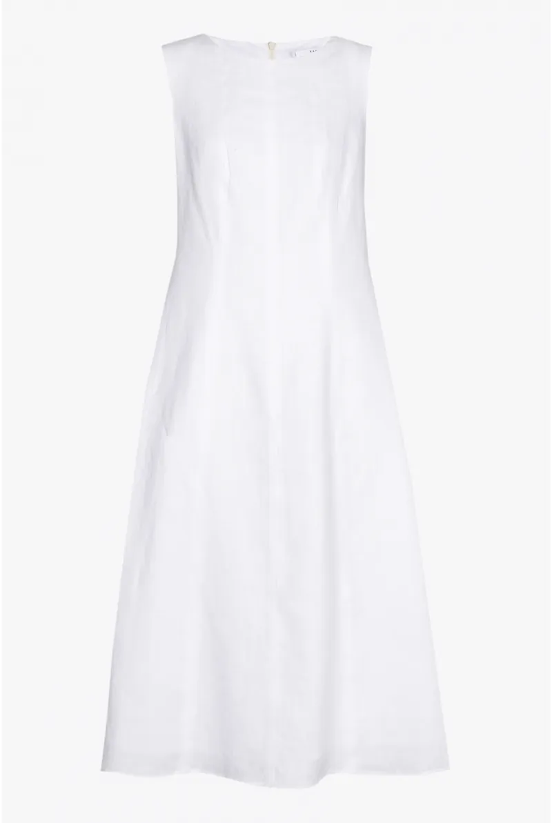 Xandres Robe En Ligne A En Lin 14445-01-0160