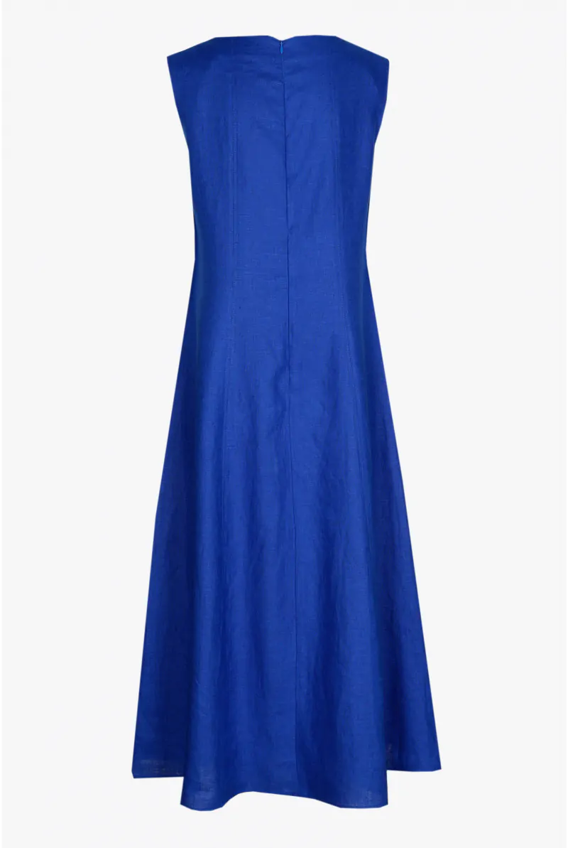 Xandres Robe En Ligne A En Lin 14445-01-5160