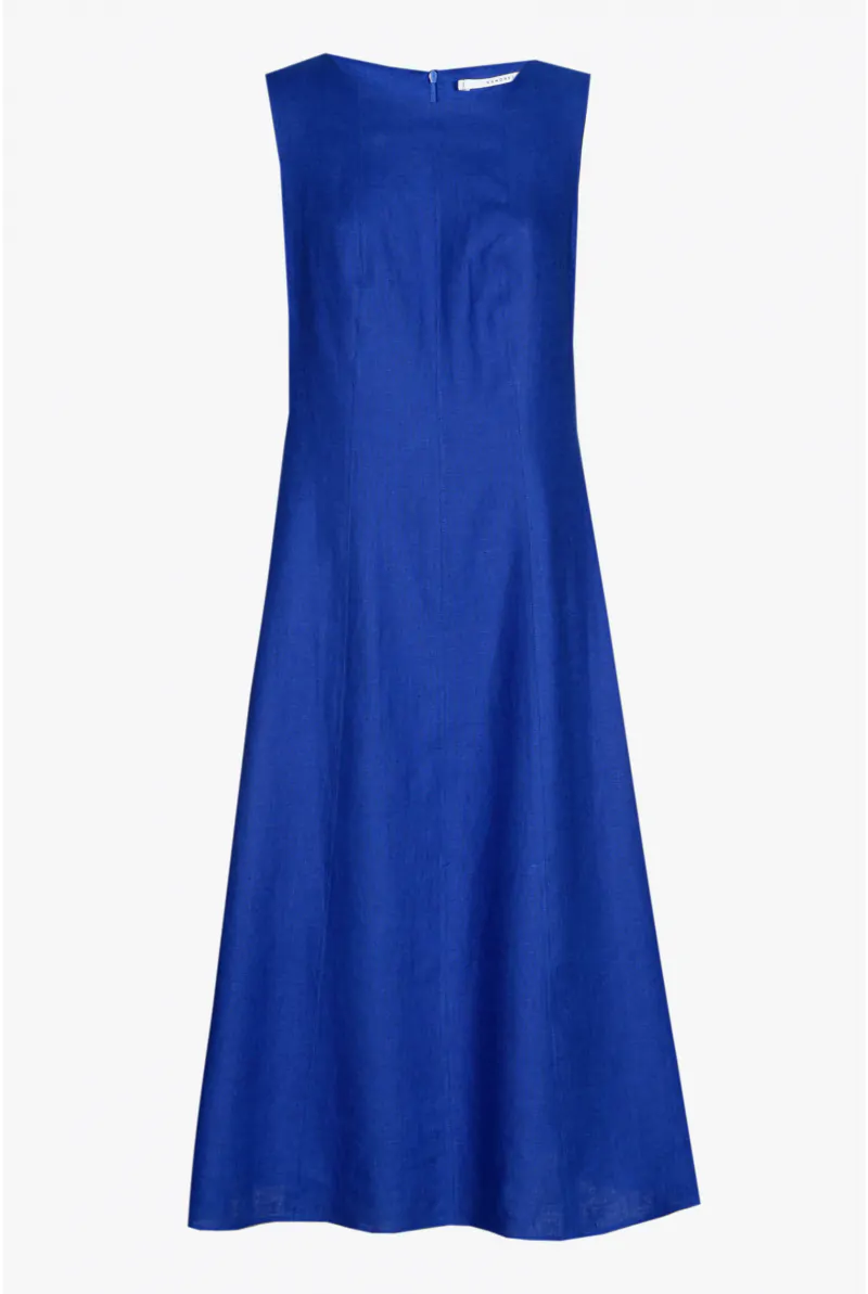 xandres Robe en ligne A en lin 14445-01-5160