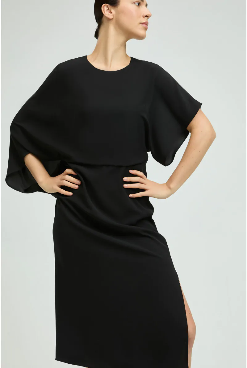 xandres Robe festive asymétrique 14421-01-0041