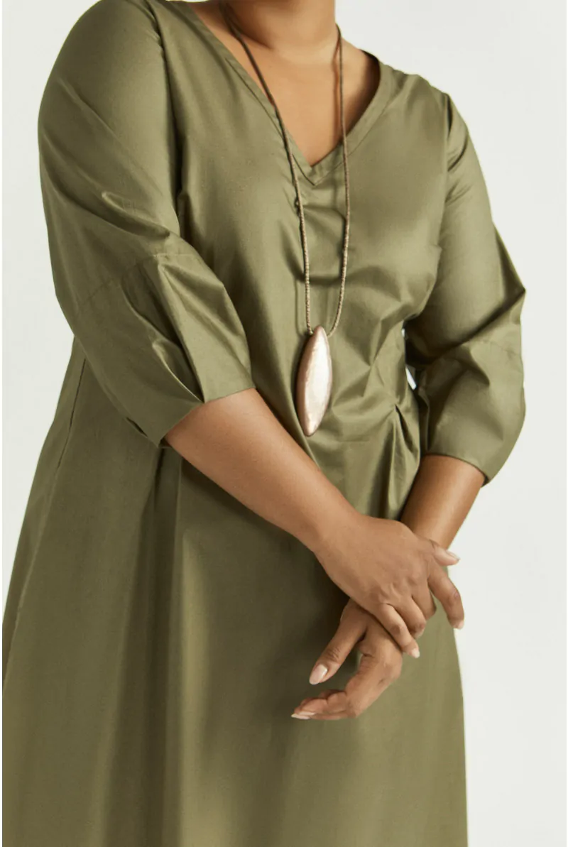 Xandres Robe Longue En Coton 82024-01-1150