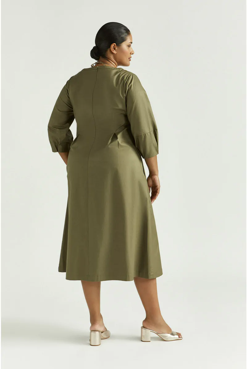 Xandres Robe Longue En Coton 82024-01-1150