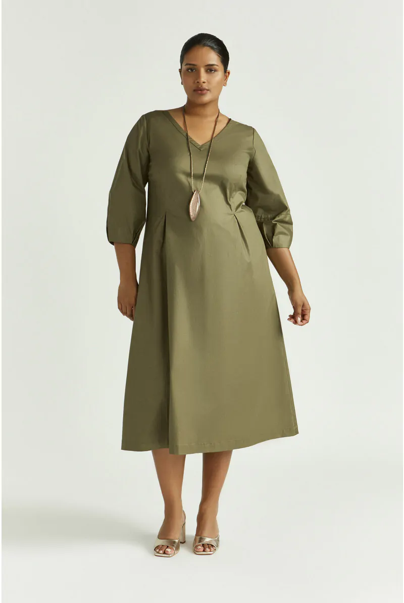 xandres Robe longue en coton 82024-01-1150