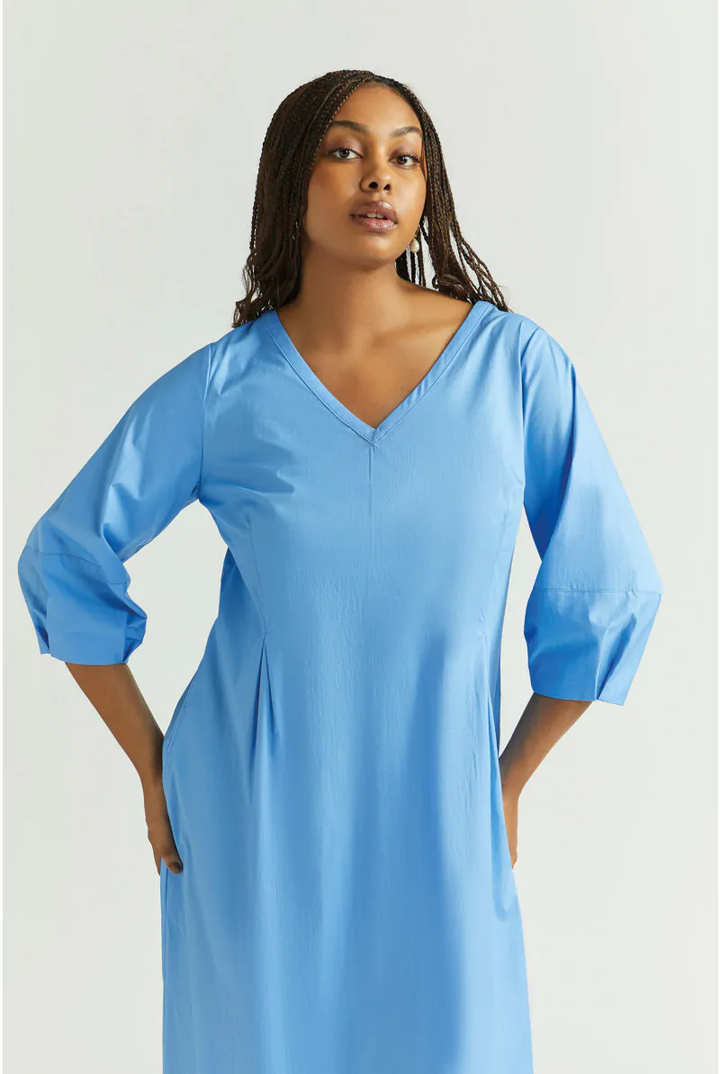 Xandres Robe Longue En Coton 82024-01-3040