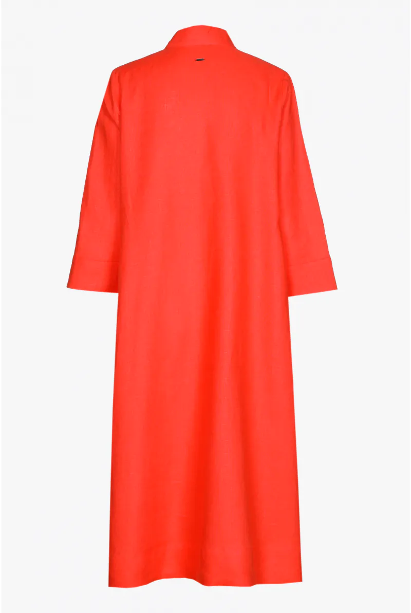 Xandres Robe Mi-longue En Lin 14297-02-2690