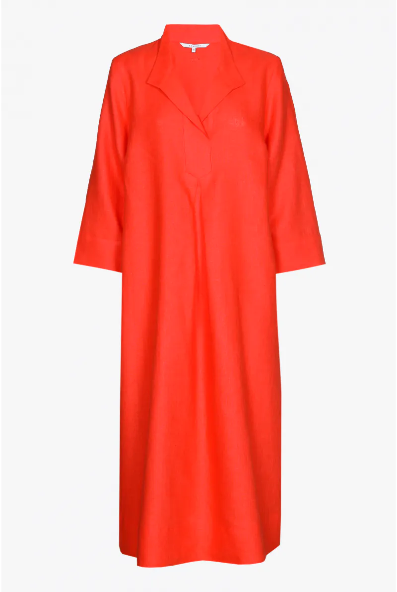 xandres Robe mi-longue en lin 14297-02-2690