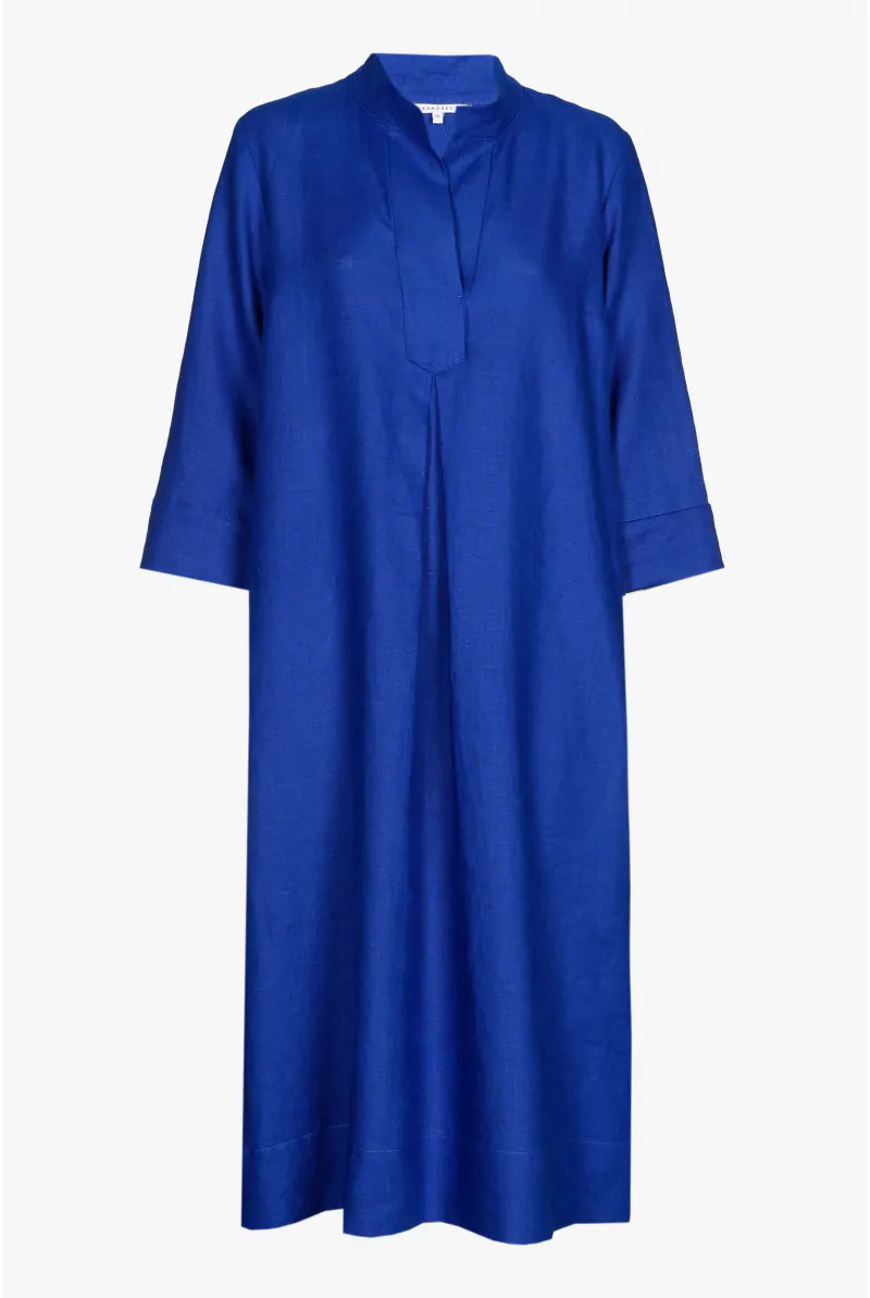 Xandres Robe Mi-longue En Lin 14297-02-5160