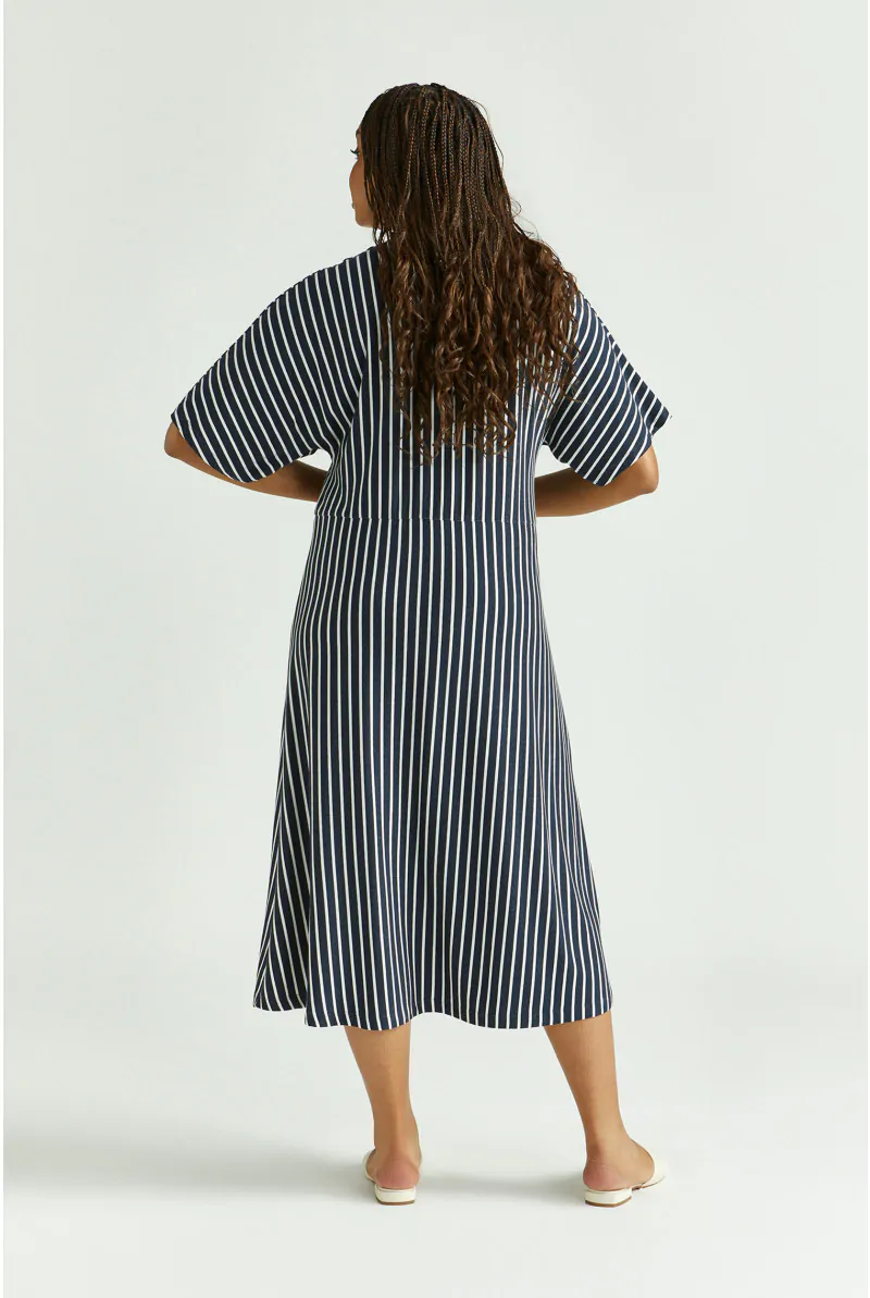 Xandres Robe Rayée En Jersey 29333-01-0045