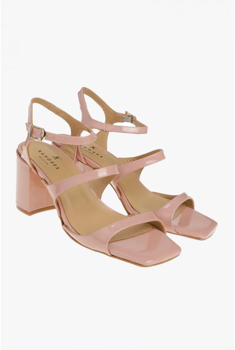 xandres Sandales à talon carré 61367-01-0620