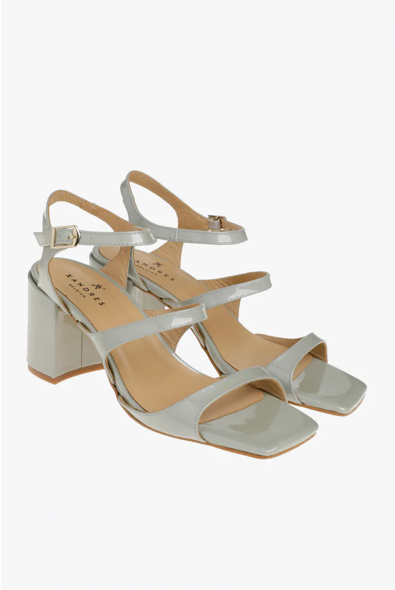 xandres Sandales à talon carré 61367-01-3490