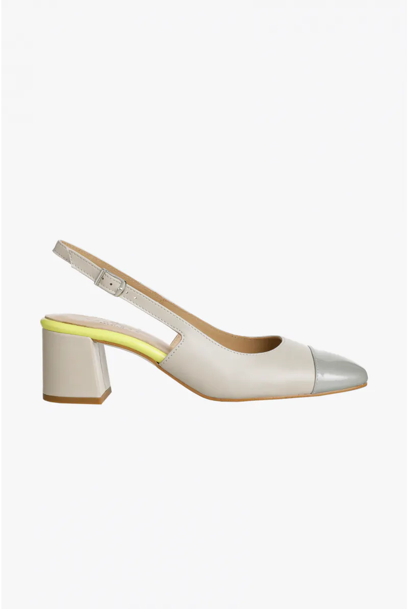 Xandres Slingbacks Tricolores 61333-01-3490