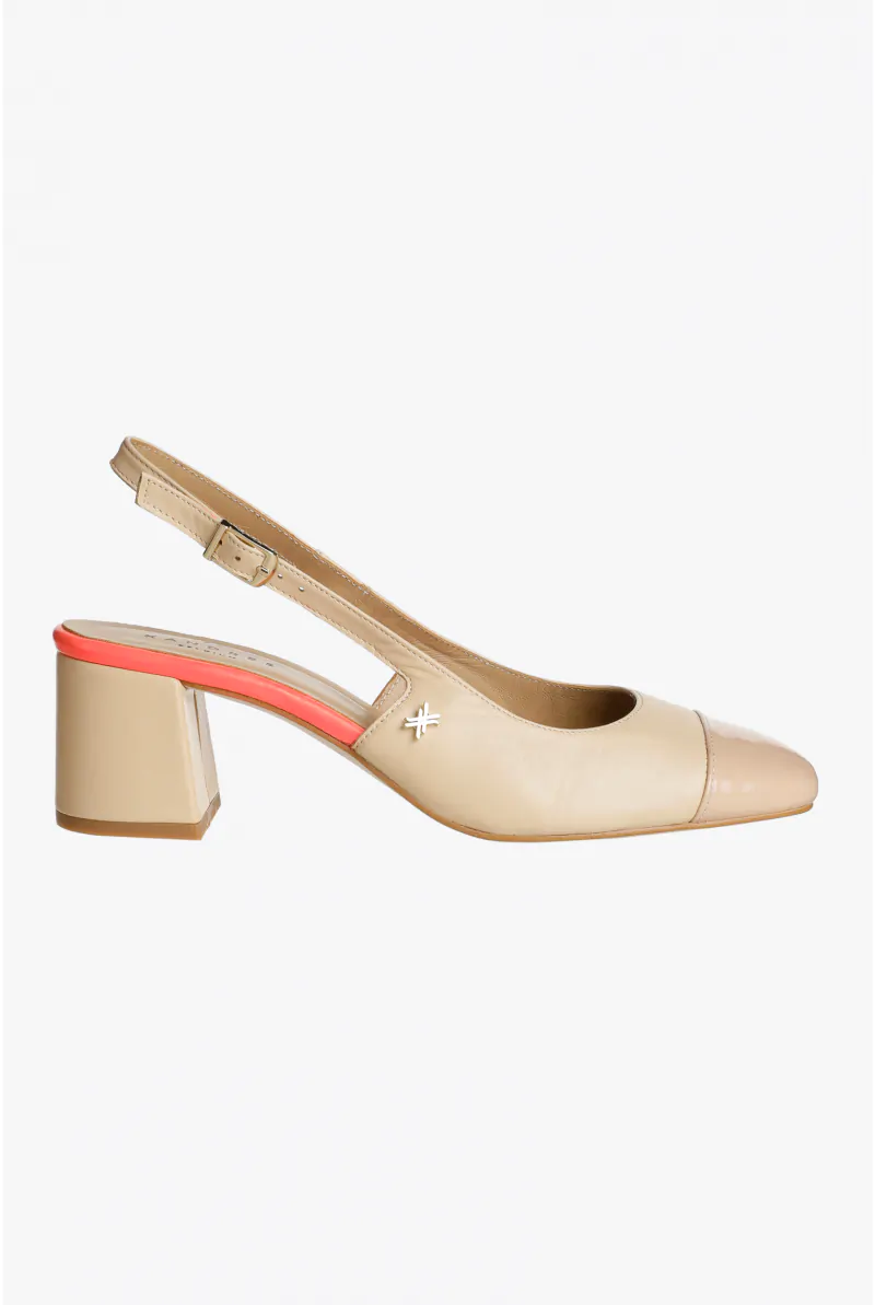 Xandres Slingbacks Tricolores 61333-01-8370