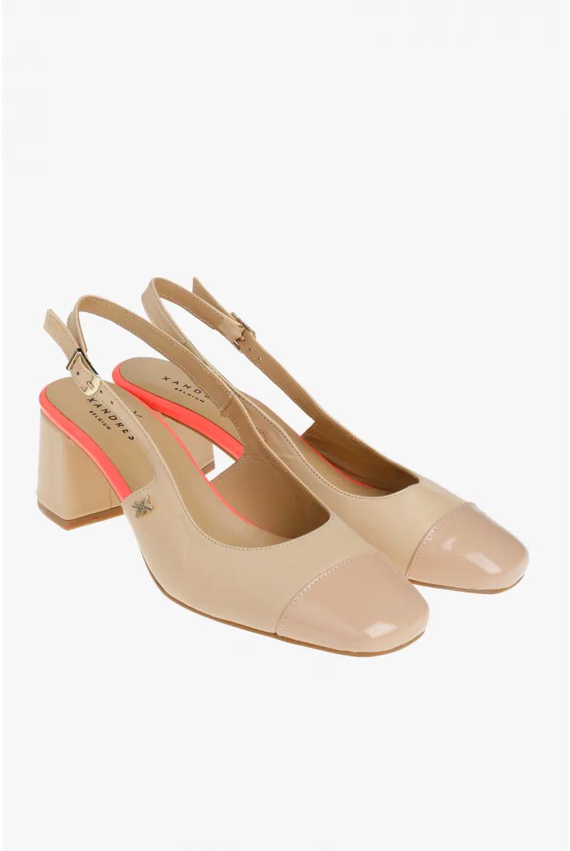 xandres Slingbacks tricolores 61333-01-8370