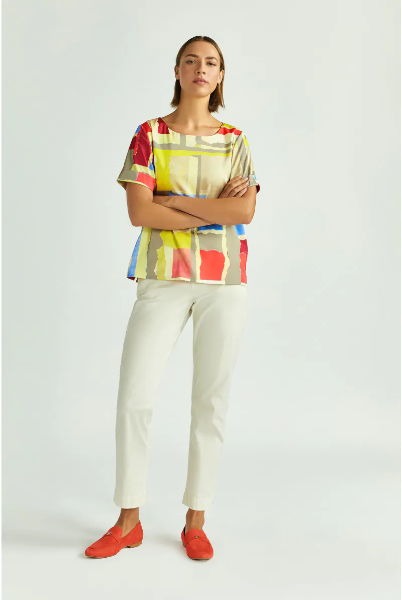 Xandres T-shirt à Imprimé Coloré 61245-01-9996