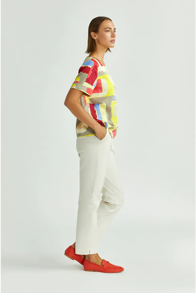 Xandres T-shirt à Imprimé Coloré 61245-01-9996