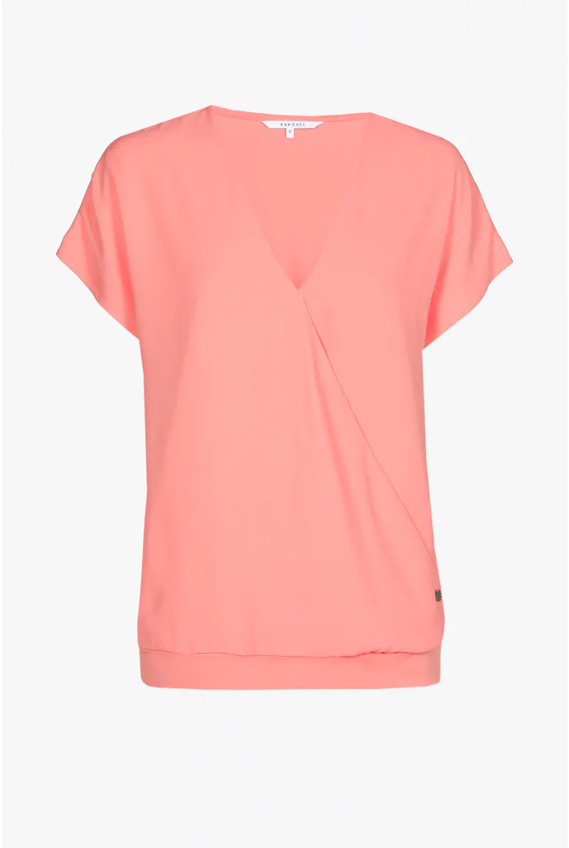 xandres T-shirt aspect cache-cœur 29292-01-5110