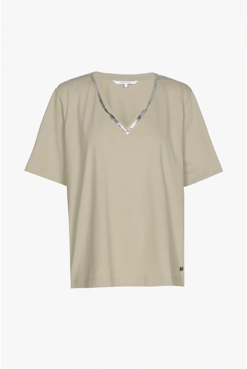 Xandres T-shirt Avec Détail Argenté 29277-01-3490