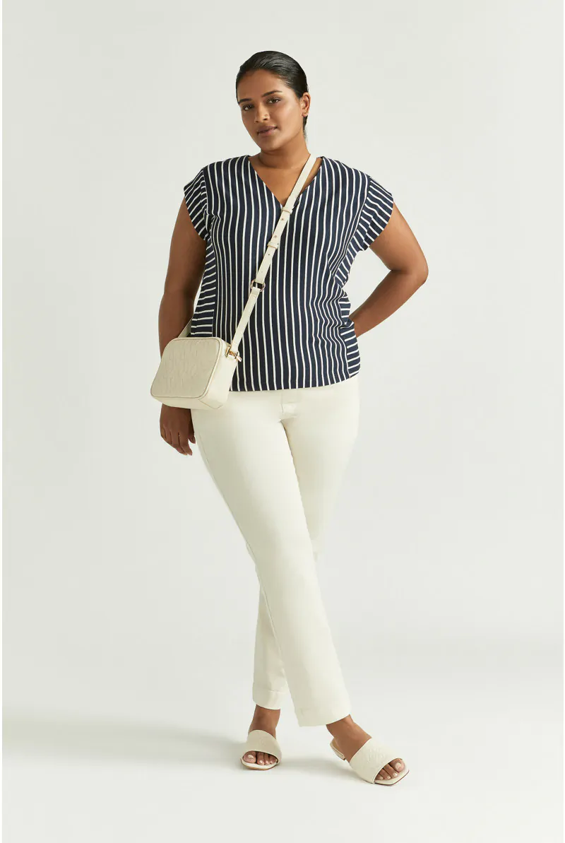 Xandres T-shirt Rayé En Jersey 29334-01-0045