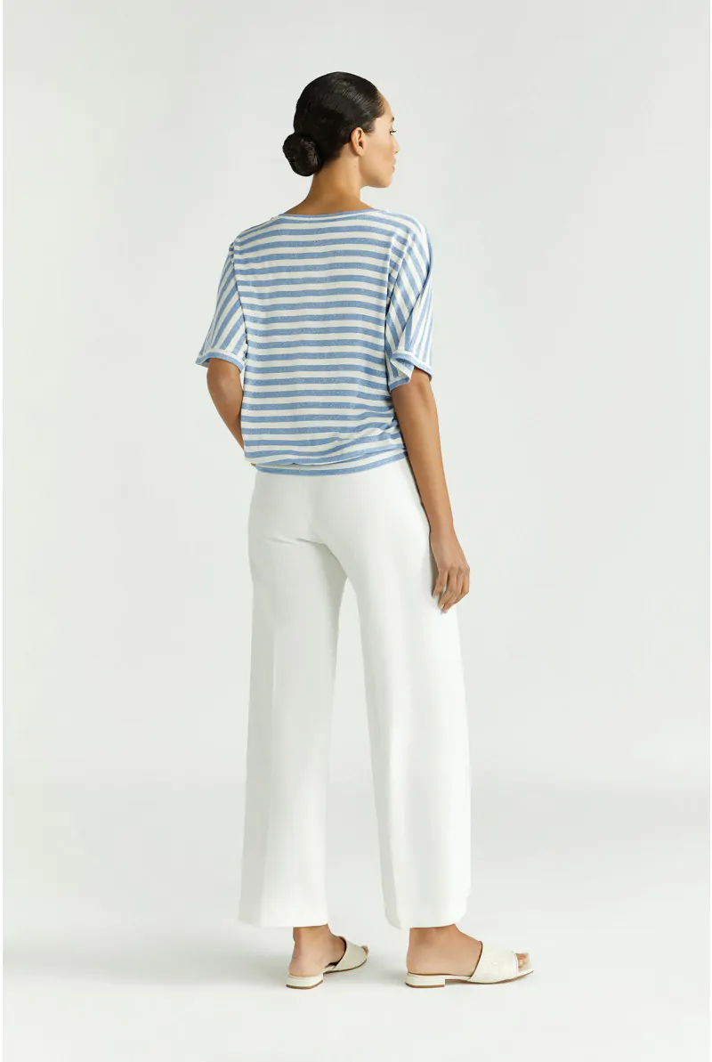 Xandres T-shirt Rayé En Lurex 29261-01-2486